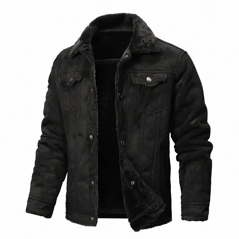 Huxley® | Elegant, Warm Plush Jacket For Men - Image 3