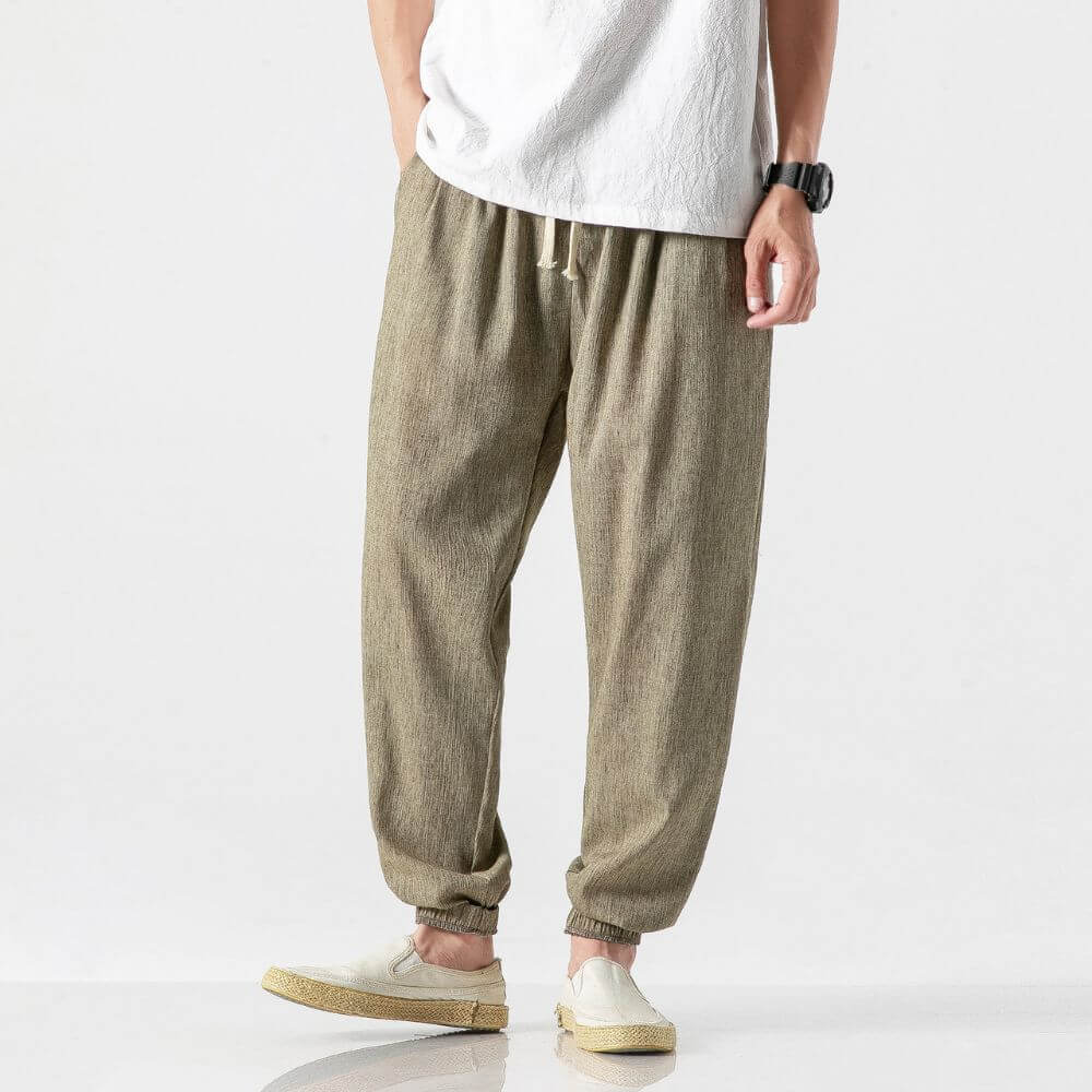 Hyatt® | Modern Linen Trousers For Men - Image 2
