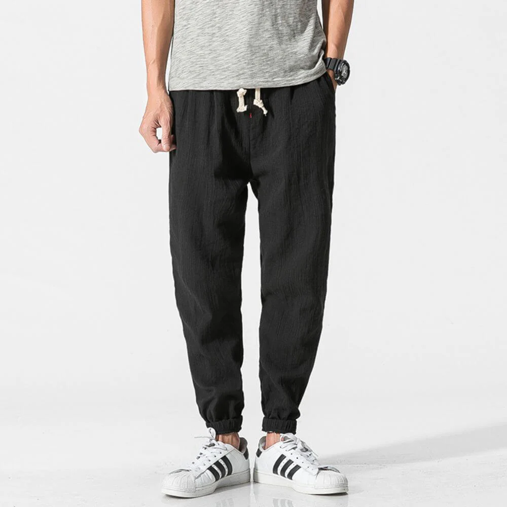Hyatt® | Modern Linen Trousers For Men - Image 4