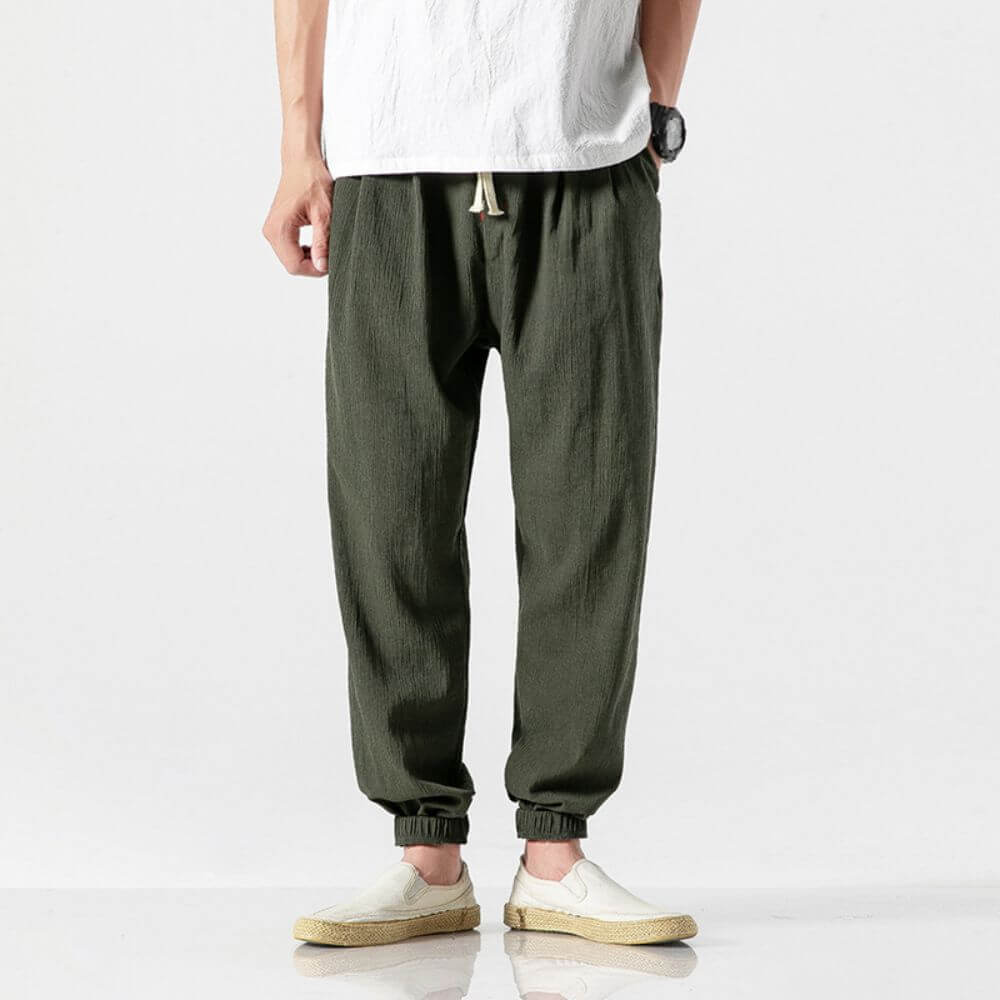 Hyatt® | Modern Linen Trousers For Men - Image 7