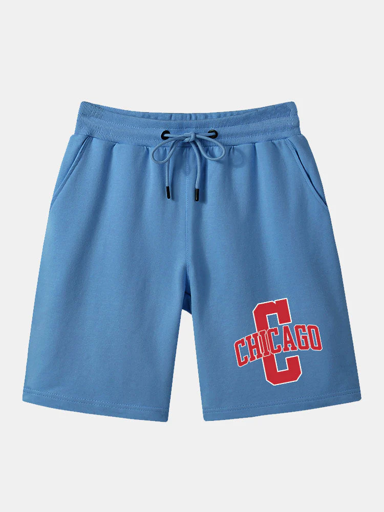 Iago® | Chicago Print Mid Length Shorts - Image 3