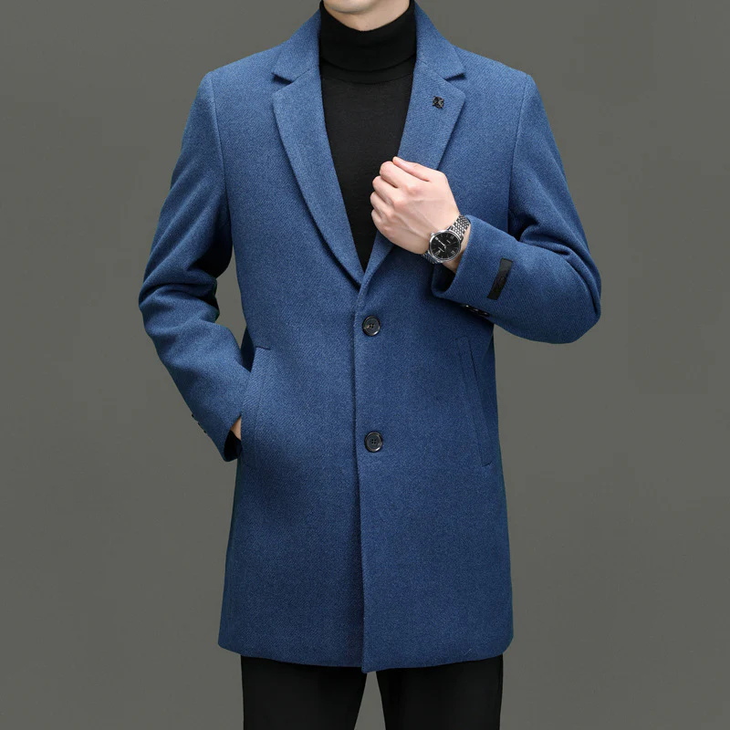 Iago | Artisan Wool Overcoat - Image 3