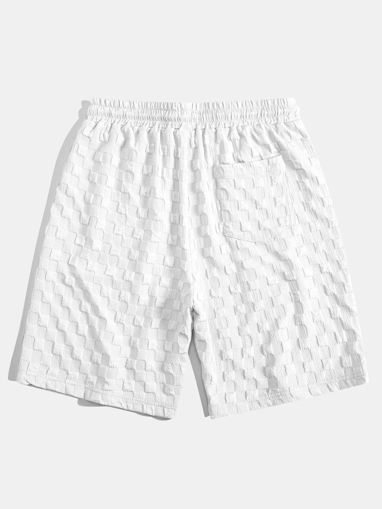 Iago | Checkerboard Jacquard Shorts - Image 4