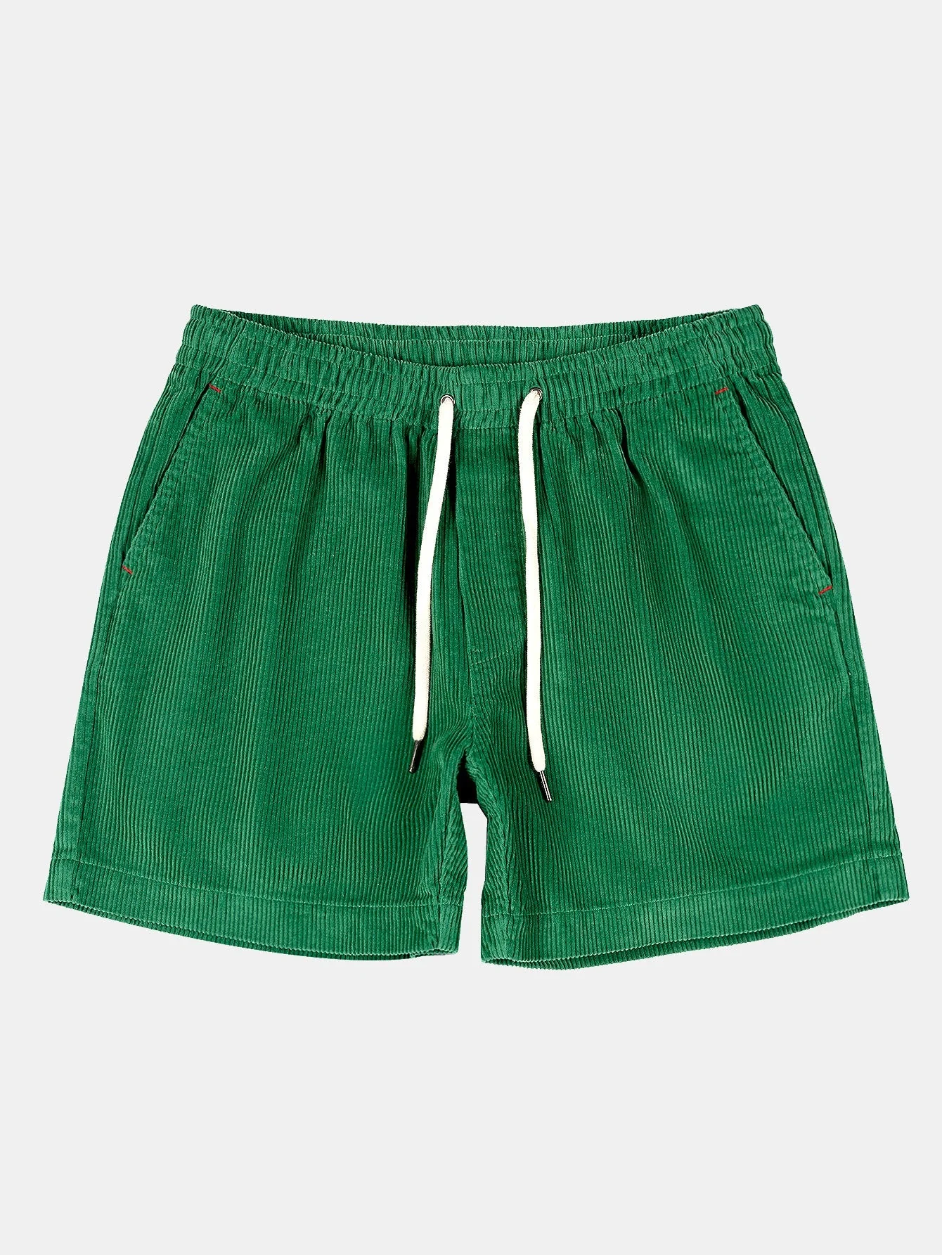 Iago | Cotton Corduroy Drawstring Shorts - Image 9