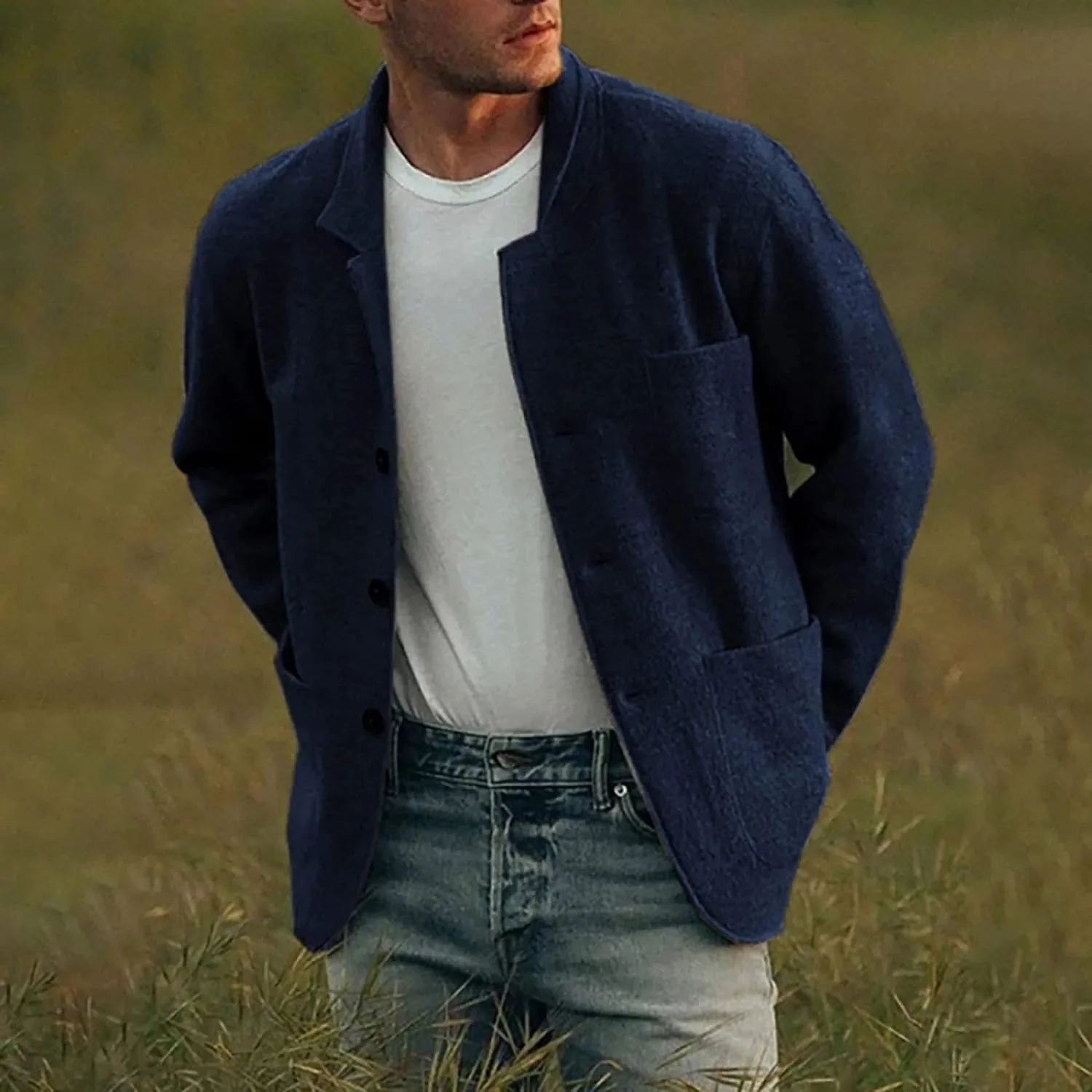 Iago | Elegant men's jacket with a modern cut - Image 9