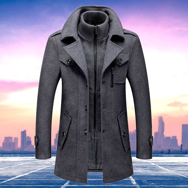 Iain® | Wool Blend Coat - Image 11