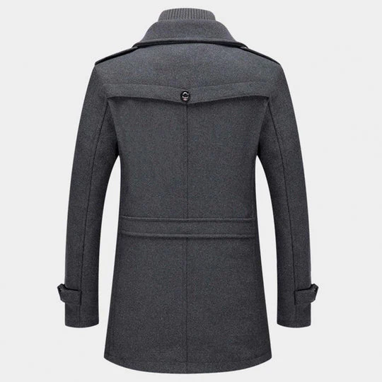 Iain® | Wool Blend Coat - Image 8