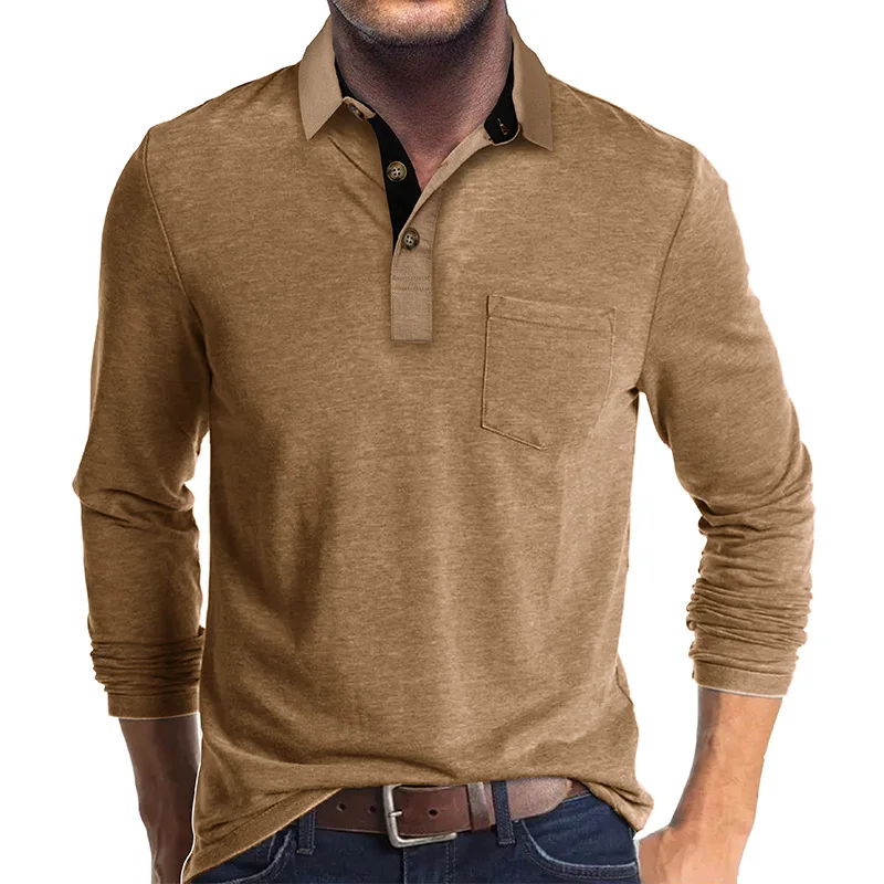 Ian® | Long Sleeve With Buttons & Chest Pocket - Image 12