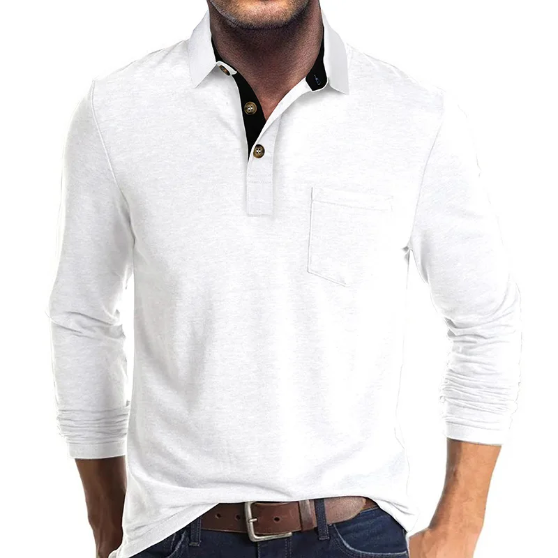 Ian® | Long Sleeve With Buttons & Chest Pocket - Image 13