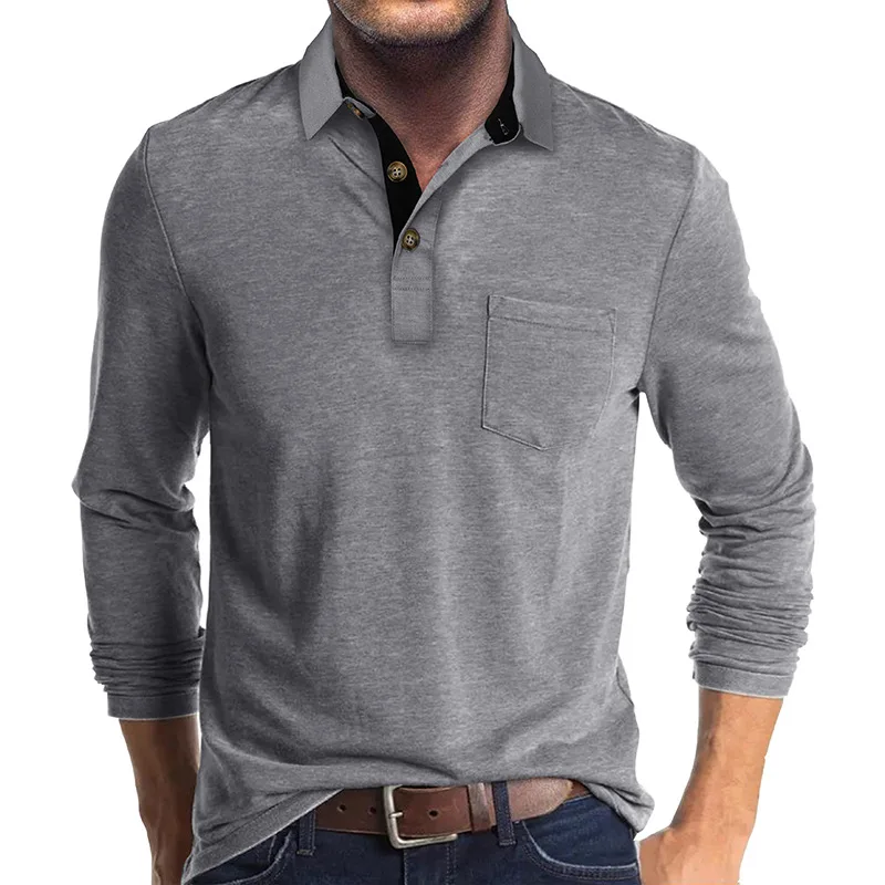 Ian® | Long Sleeve With Buttons & Chest Pocket - Image 17
