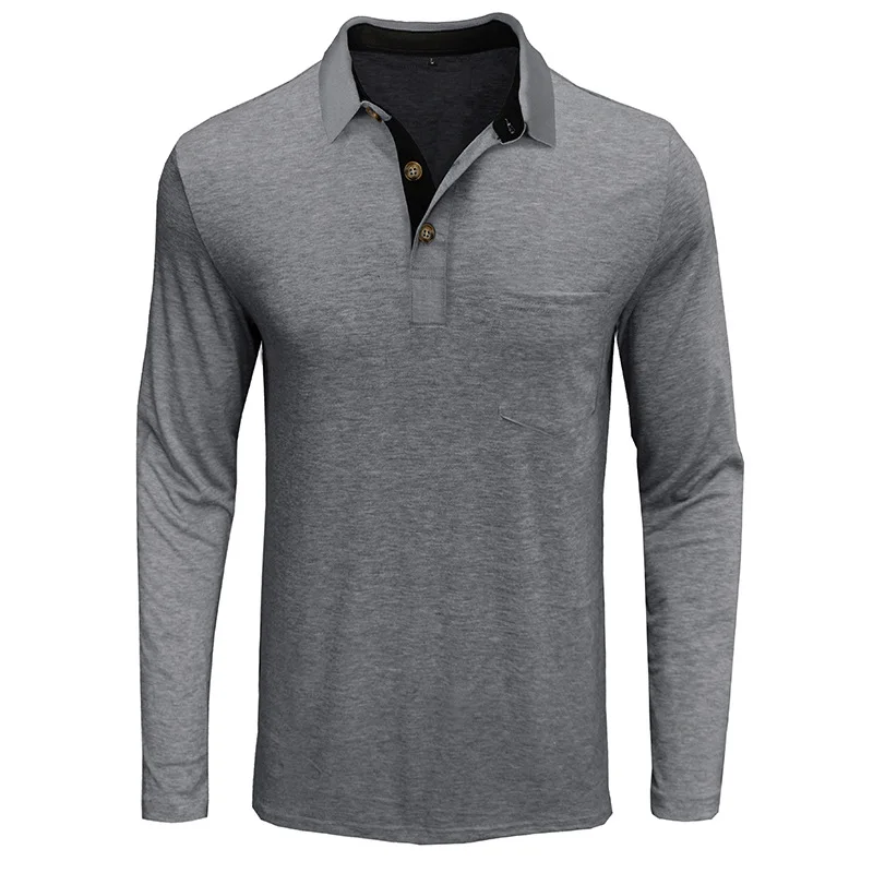 Ian® | Long Sleeve With Buttons & Chest Pocket - Image 19