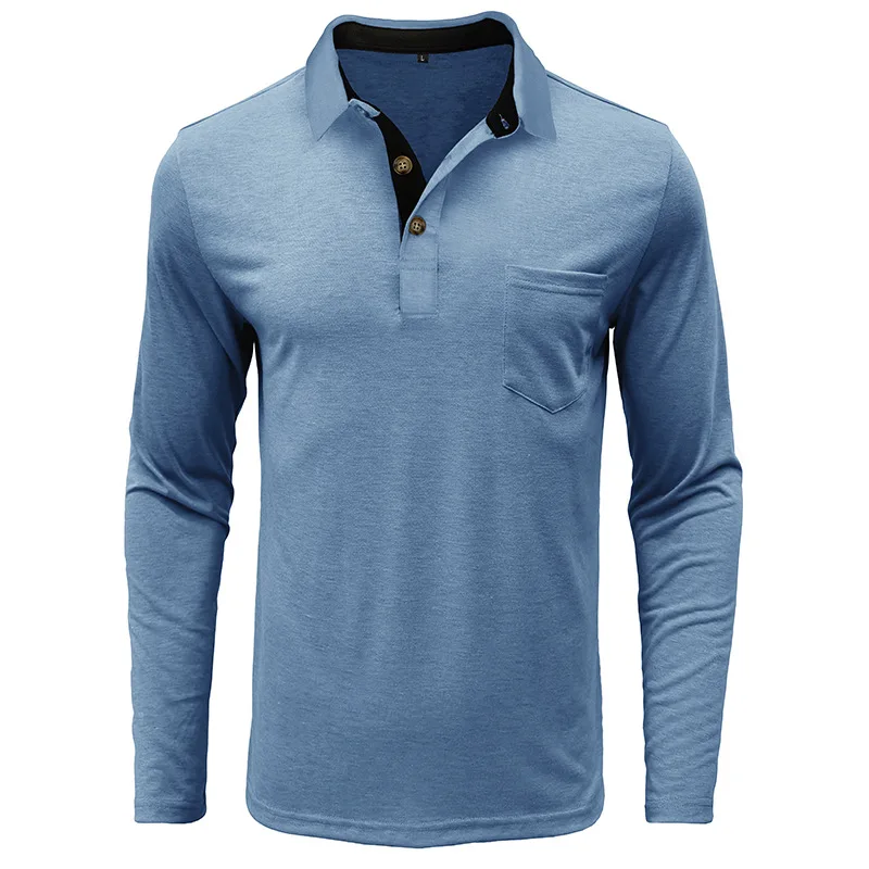Ian® | Long Sleeve With Buttons & Chest Pocket - Image 3