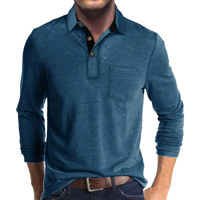 Ian® | Long Sleeve With Buttons & Chest Pocket - Image 4