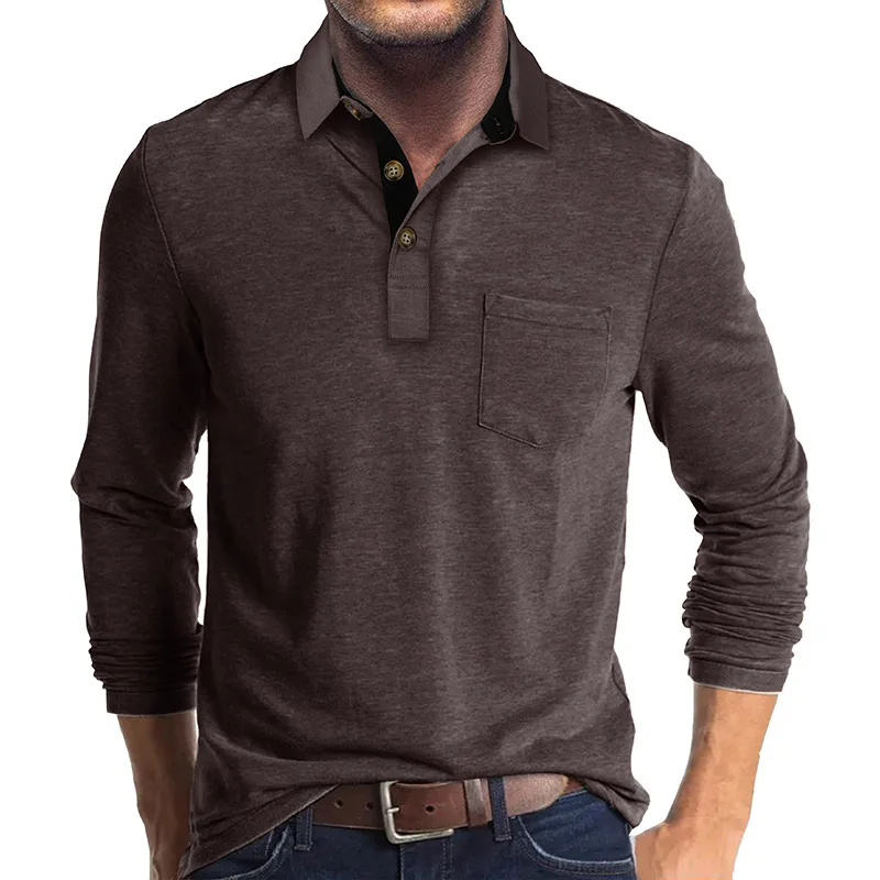 Ian® | Long Sleeve With Buttons & Chest Pocket - Image 6