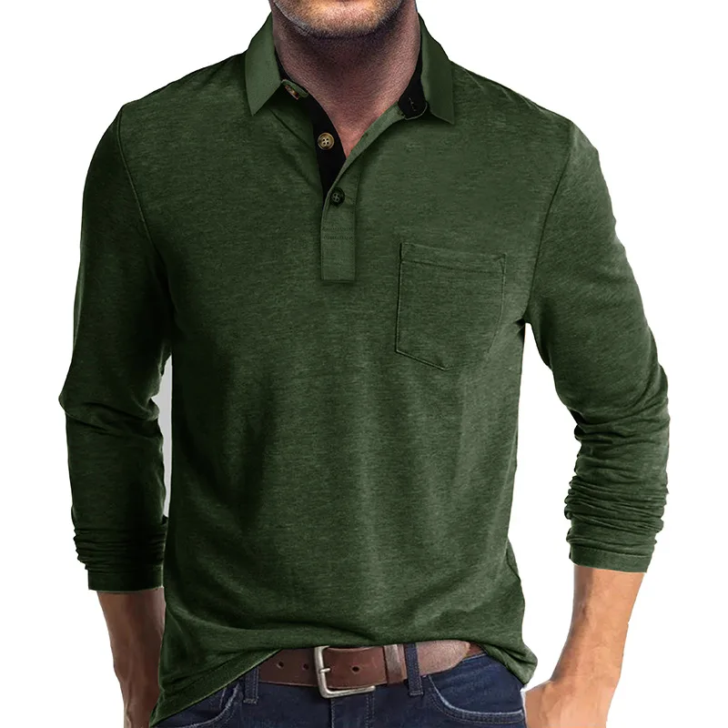 Ian® | Long Sleeve With Buttons & Chest Pocket - Image 9
