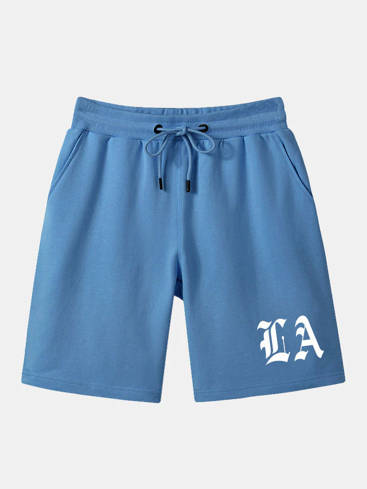 Iban® | La Print Mid Length Shorts - Image 4