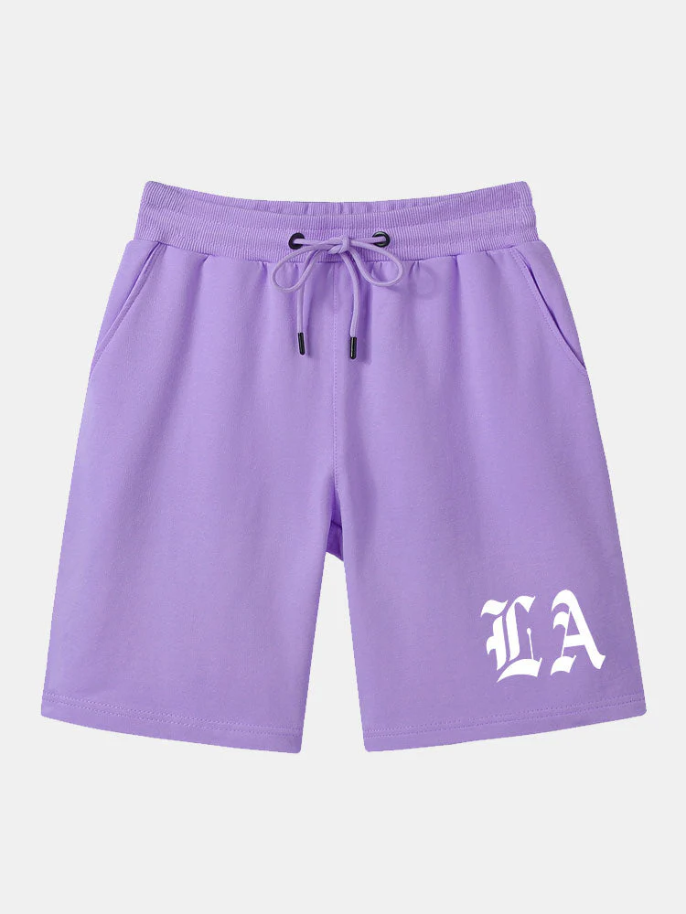 Iban® | La Print Mid Length Shorts - Image 6