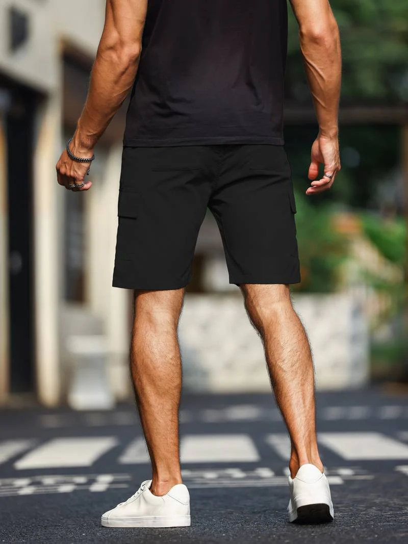 Icarus® | Casual Cargo Shorts With Pockets For Men - Image 11