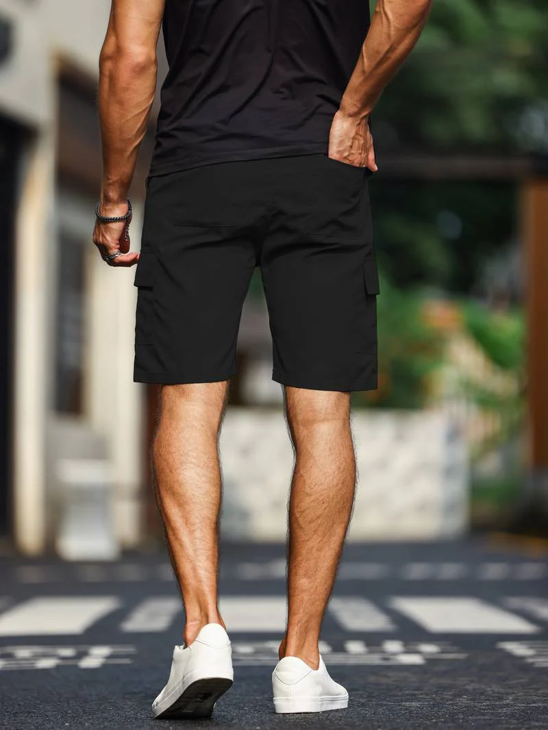 Icarus® | Casual Cargo Shorts With Pockets For Men - Image 13