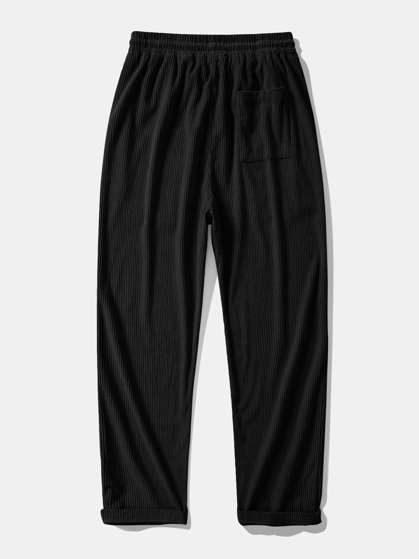 Idris® | Long Sleeve Corduroy Cuban Collar Shirt & Straight Leg Corduroy Pants - Image 5