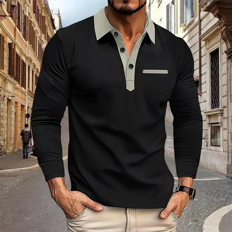 Idris® | Long Sleeve Polo - Image 2