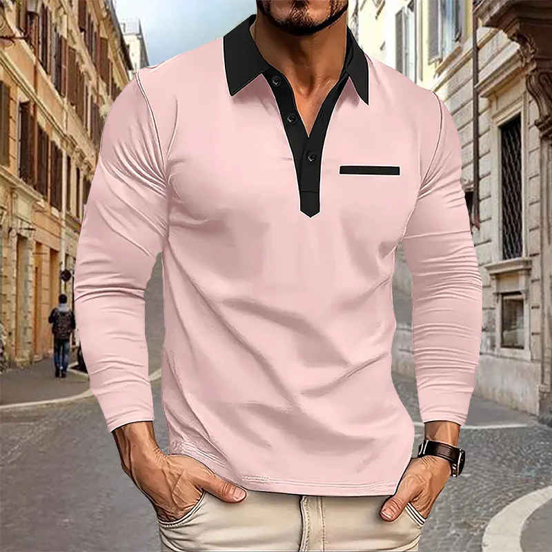 Idris® | Long Sleeve Polo - Image 4