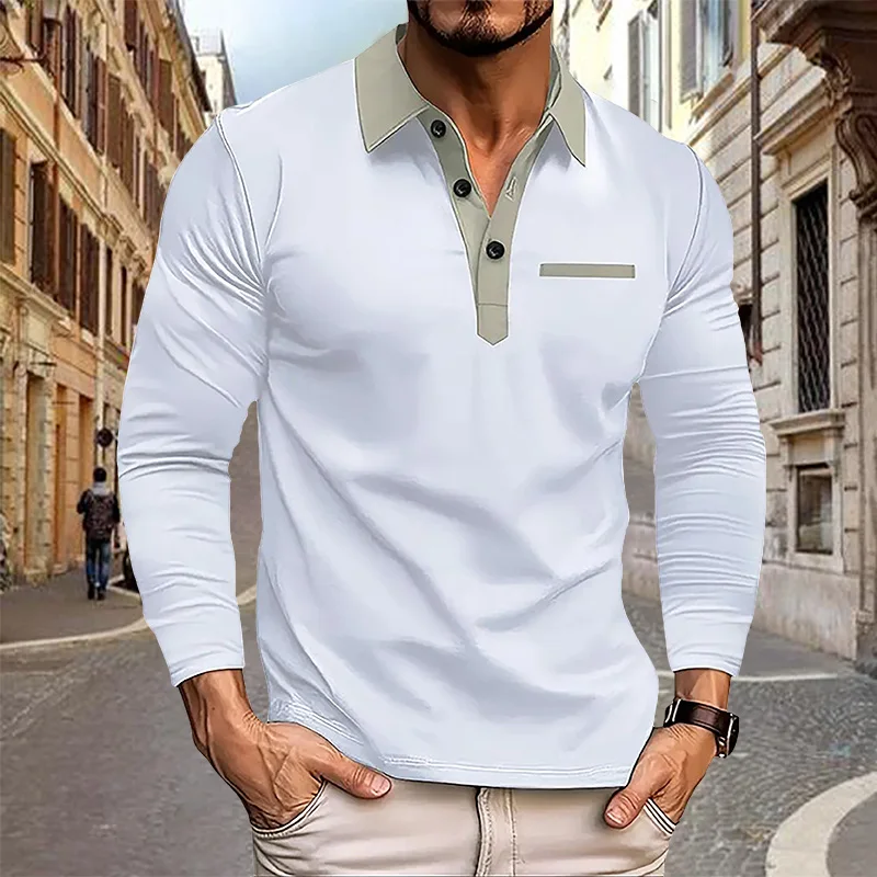 Idris® | Long Sleeve Polo - Image 6