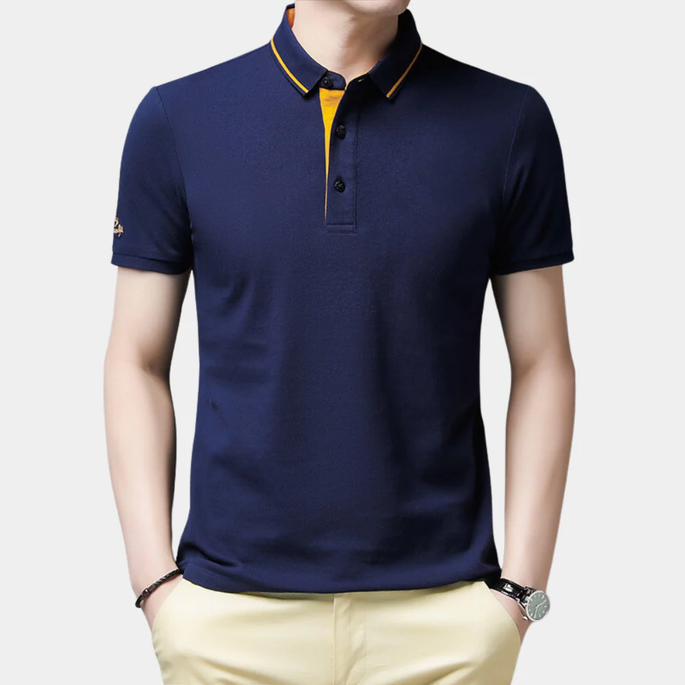 Idris® | Men's Polo With Short Sleeves - Image 2