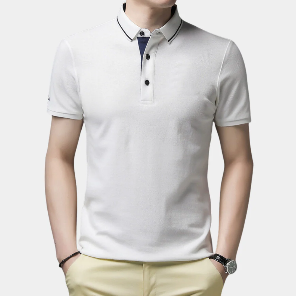 Idris® | Men's Polo With Short Sleeves - Image 3