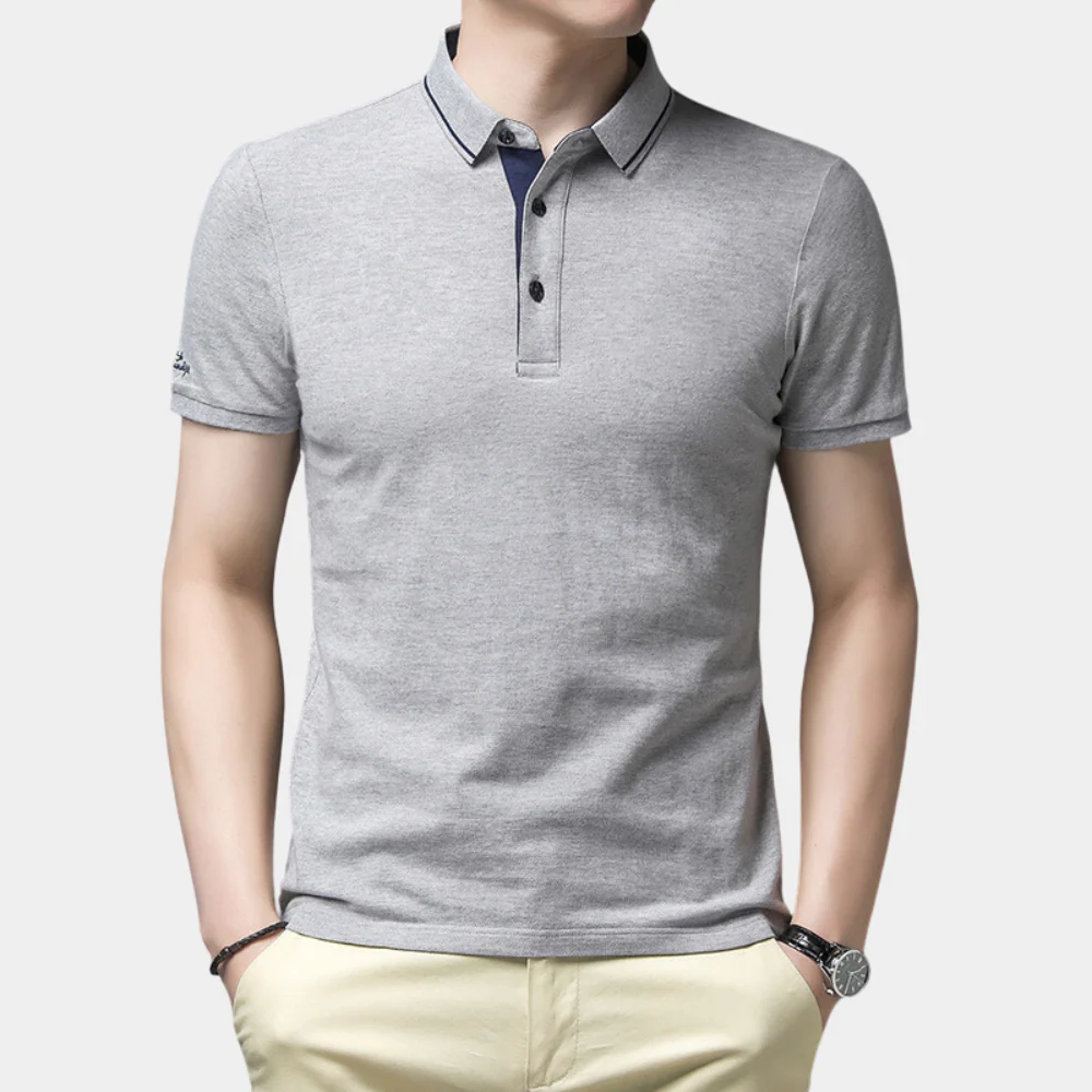 Idris® | Men's Polo With Short Sleeves - Image 6