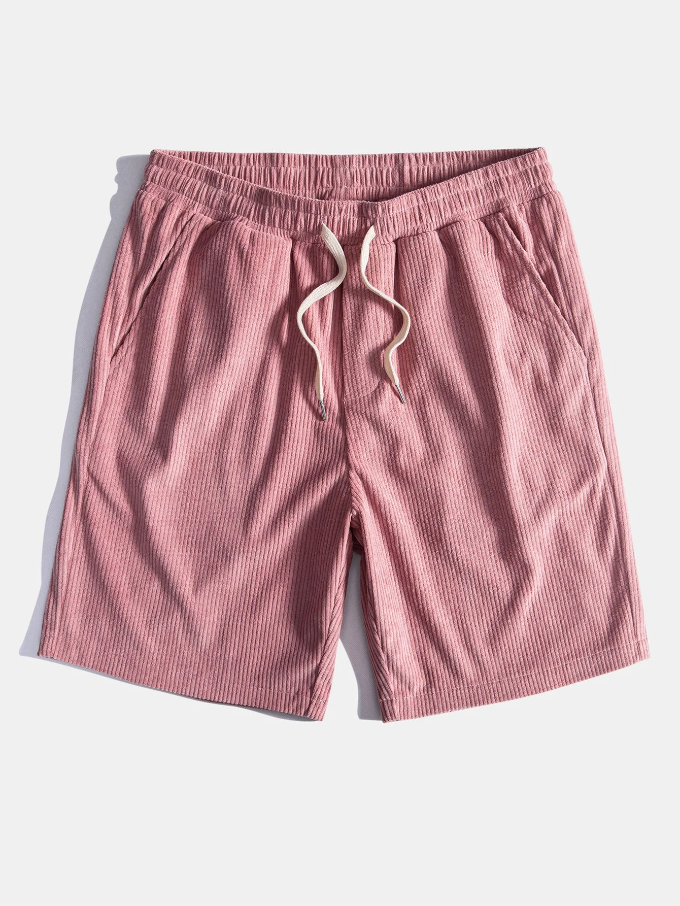 Ignacio® | Los Angeles Print Drop Shoulder Oversize T-Shirt & Corduroy Drawstring Shorts - Image 9