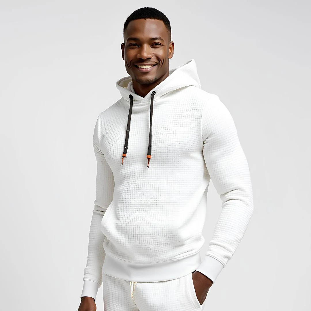 Ignacio® | Textured Knit Hoodie - Image 2