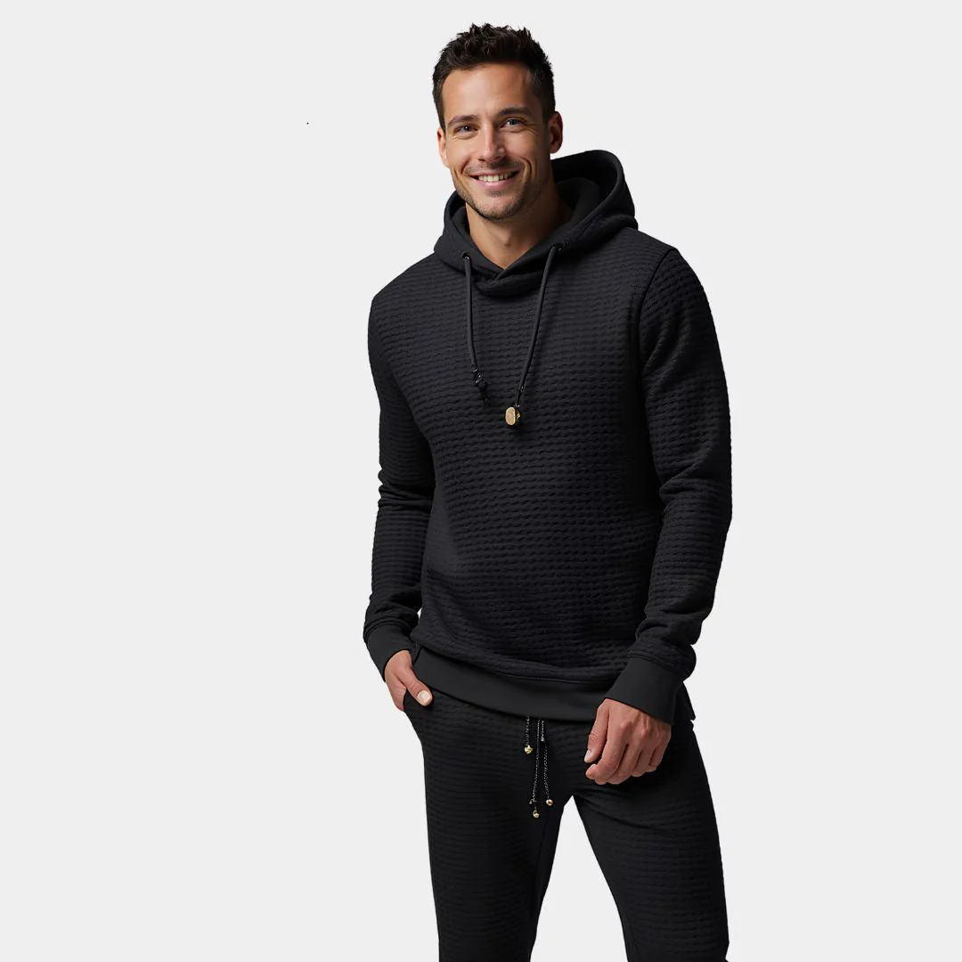 Ignacio® | Textured Knit Hoodie - Image 6
