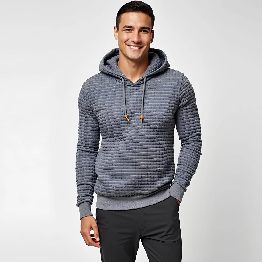 Ignacio® | Textured Knit Hoodie - Image 9