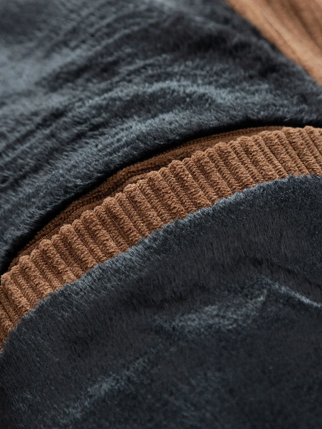 Ignacio | Funnel Neck Zipped Corduroy Jacket - Image 2