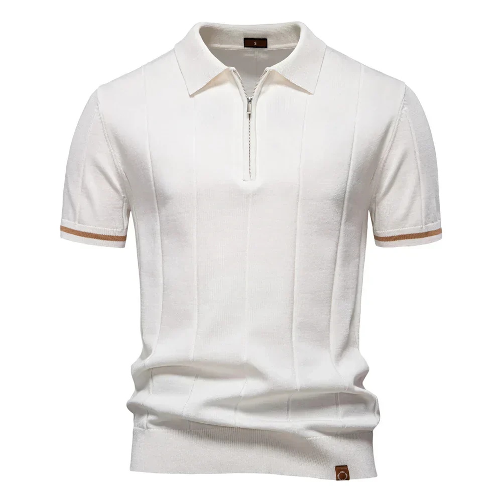 Ignatius | Zip-up polo shirt - Image 5
