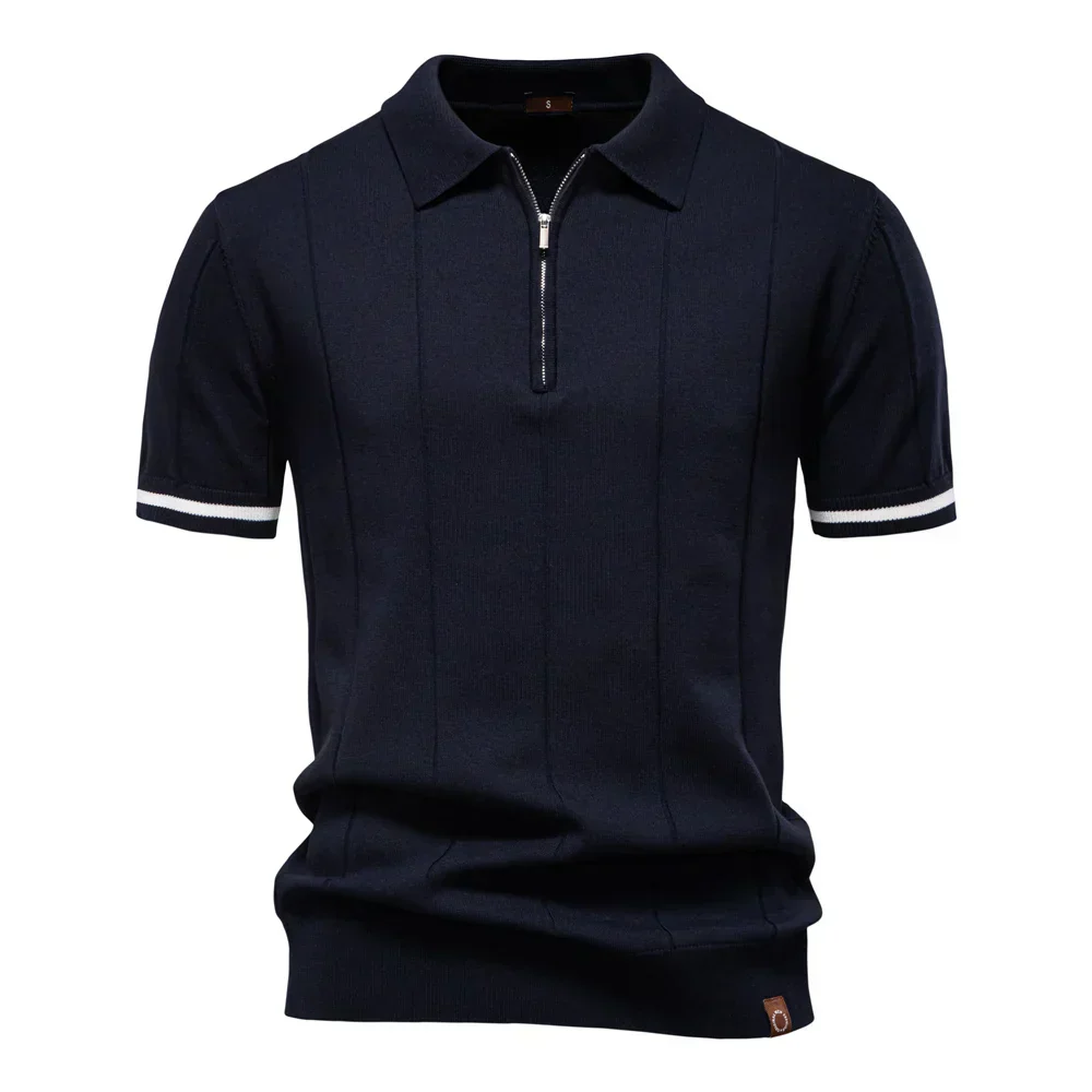 Ignatius | Zip-up polo shirt - Image 9