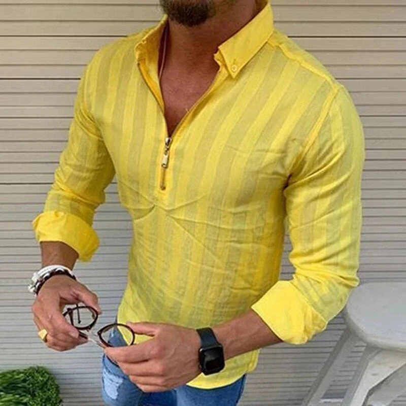 Ike® | Beautiful Shirts With Collar And Zip - Image 3