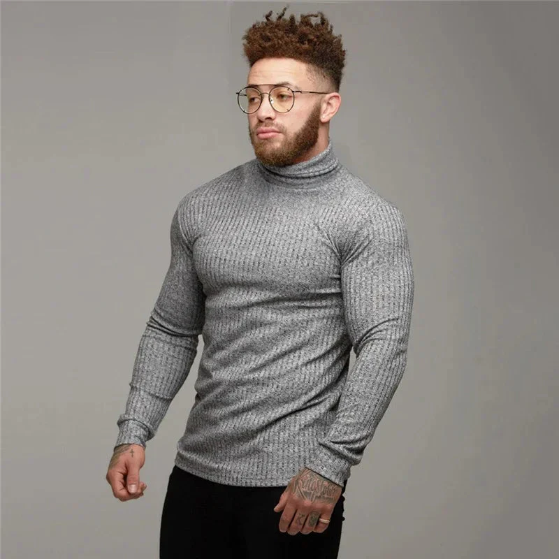 Ilbert® | Fashionable Sweater For Men In Muscle Design - Image 2