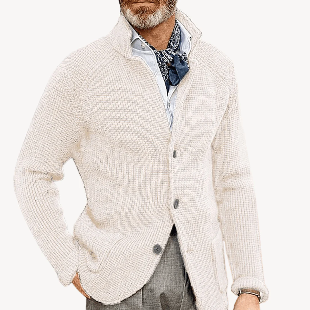 Iliás® | Men’s Cardigan with Button Front - Image 4