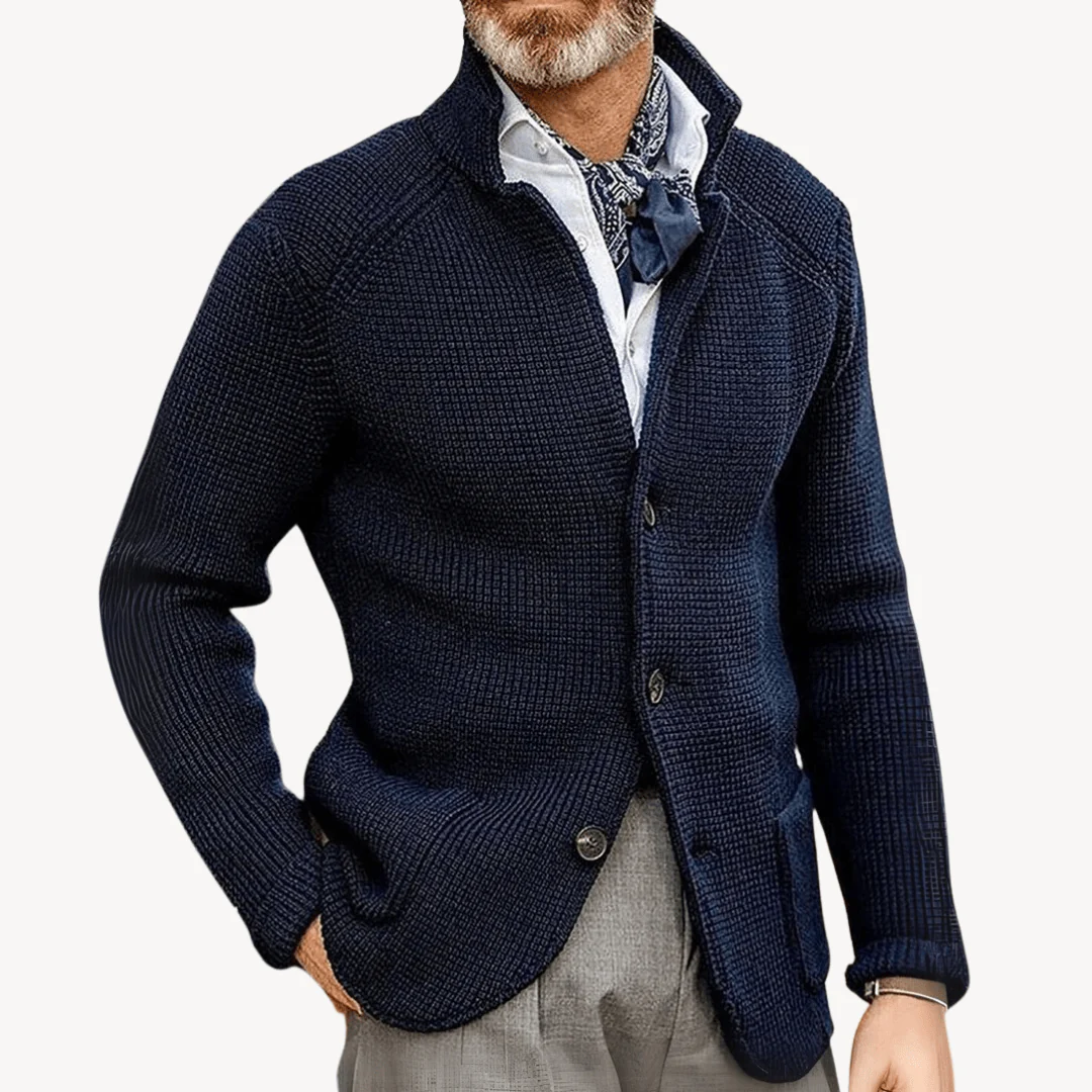 Iliás® | Men’s Cardigan with Button Front - Image 8