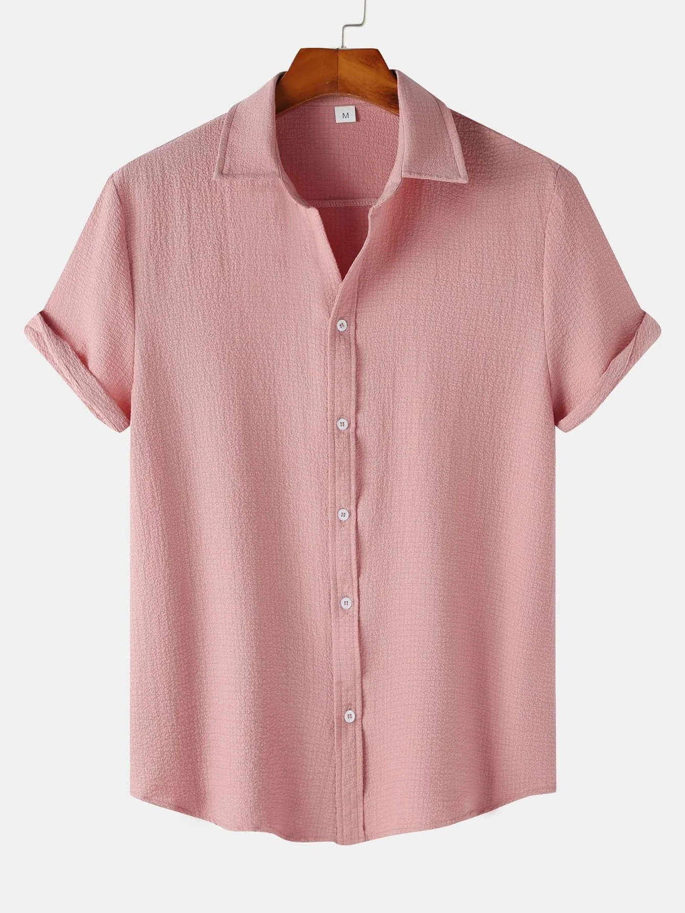 Imran® | Textured Button Up Shirt - Image 4