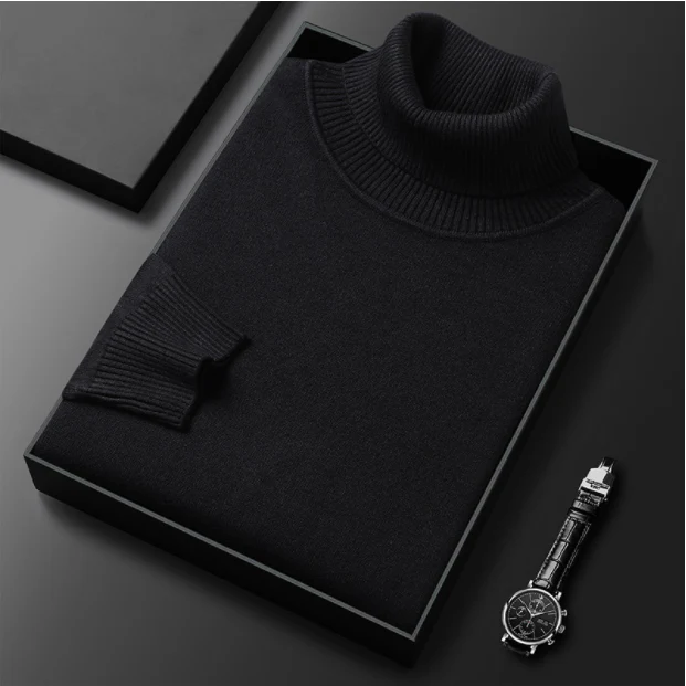 Imre® | Kashmir Cotton Turtleneck - Image 2