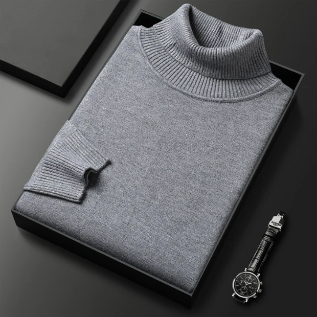 Imre® | Kashmir Cotton Turtleneck - Image 4