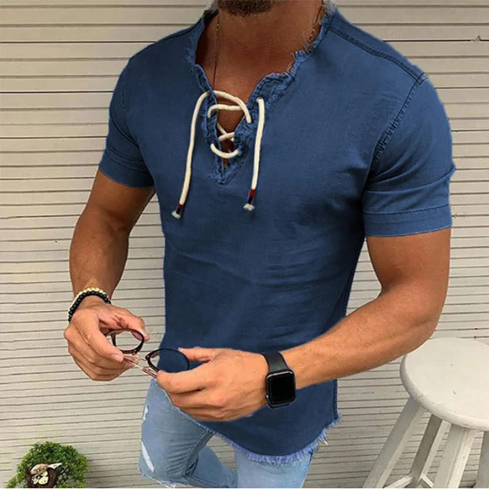 Imre® | Stylish T-Shirt With Drawstring - Image 2