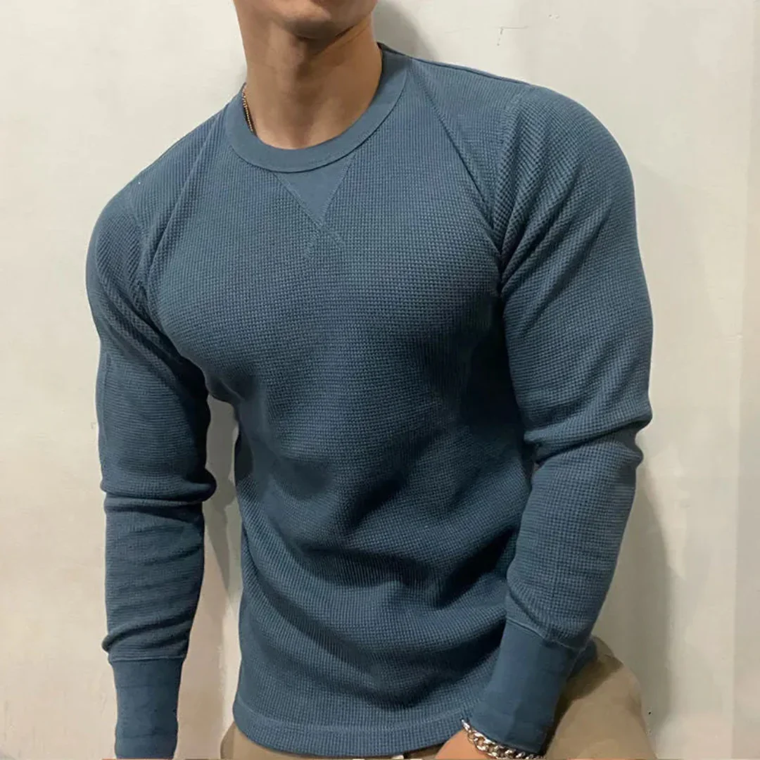 Indalecio | Knit Muscle Sweatshirt - Image 5