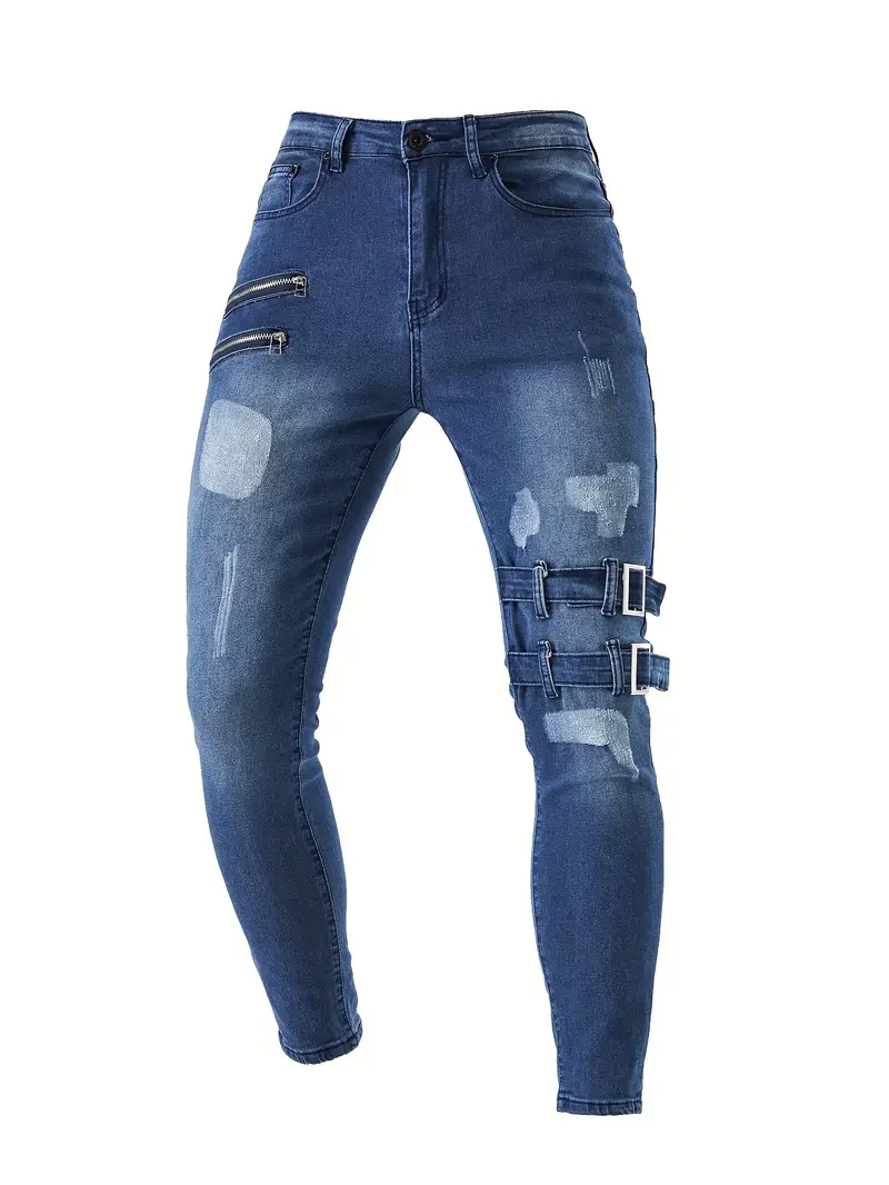 Indiana® | Casual Biker Jeans For Men - Image 14