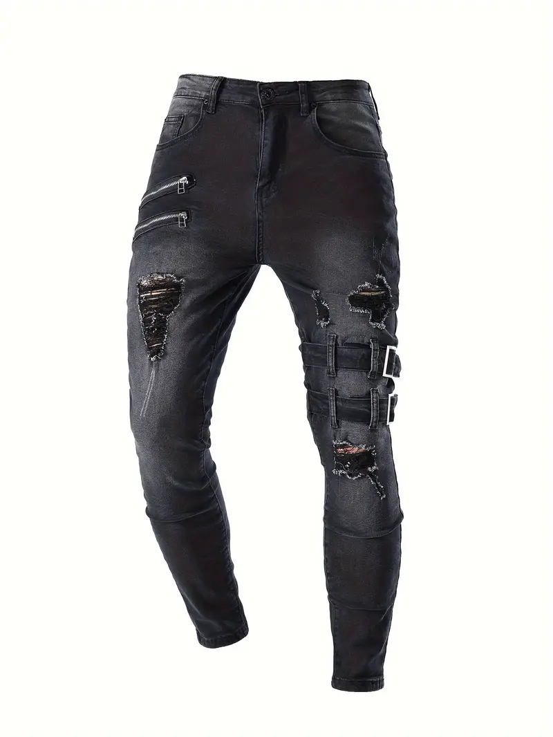 Indiana® | Casual Biker Jeans For Men - Image 2