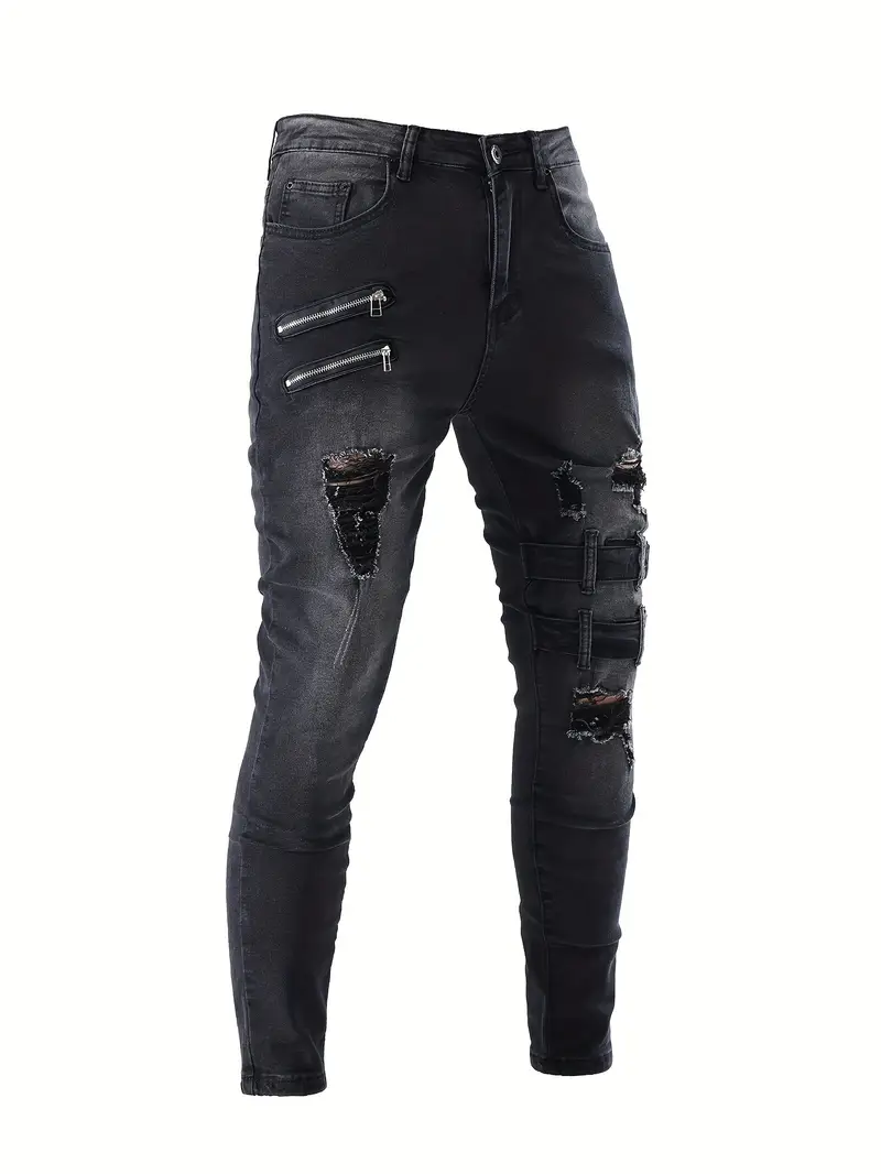 Indiana® | Casual Biker Jeans For Men - Image 4