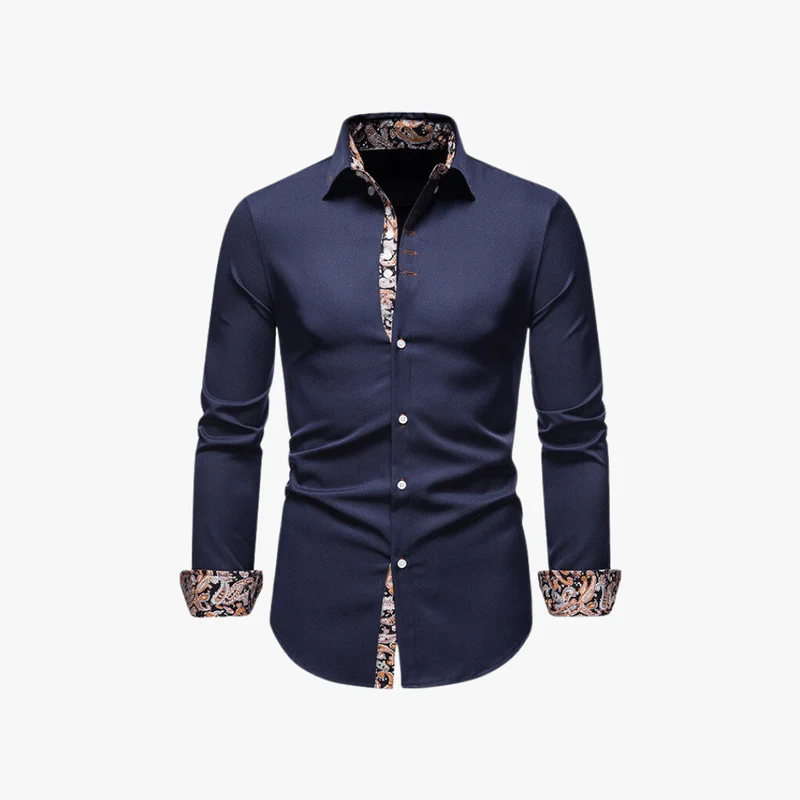 Inigo | Mens Slim Fit Shirt - Smart Fit - Image 2